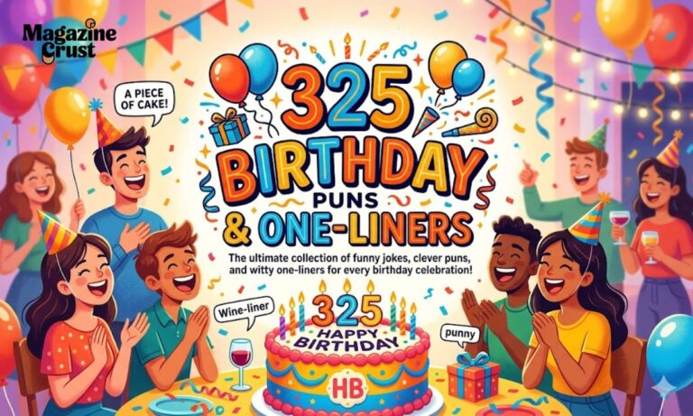 325 Birthday Puns & One-Liners
