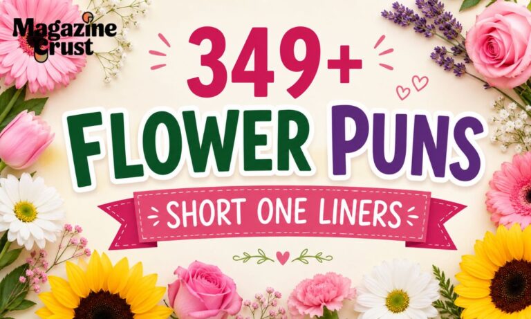 349+ Flower Puns Short One Liners