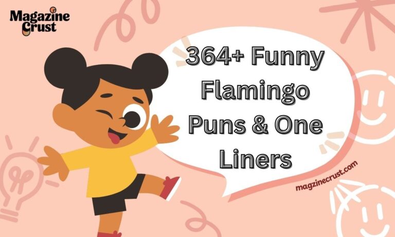 364+ Funny Flamingo Puns & One Liners