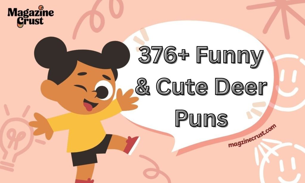 376+ Funny & Cute Deer Puns