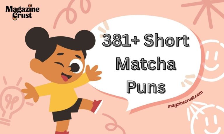 381+ Short Matcha Puns