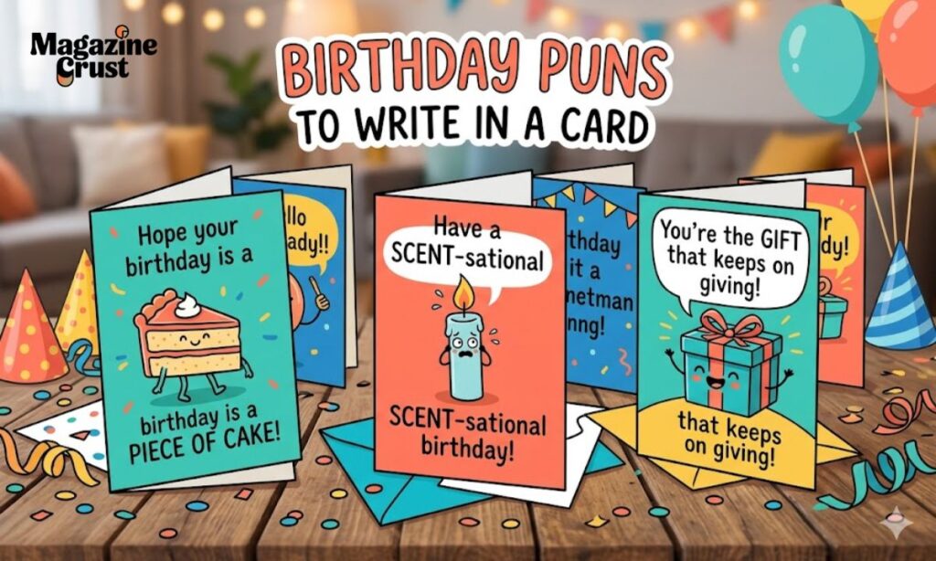 Birthday Puns to Write in a Card