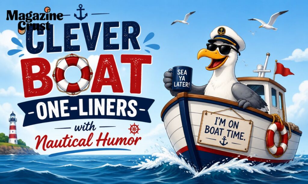 Clever Boat One-Liners with Nautical Humor