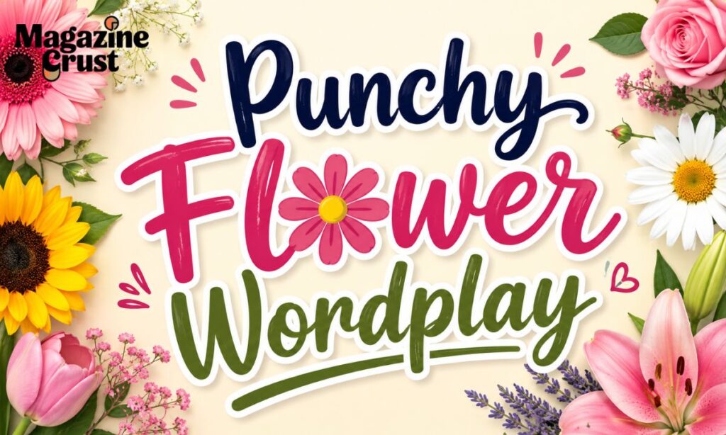 Punchy Flower Wordplay