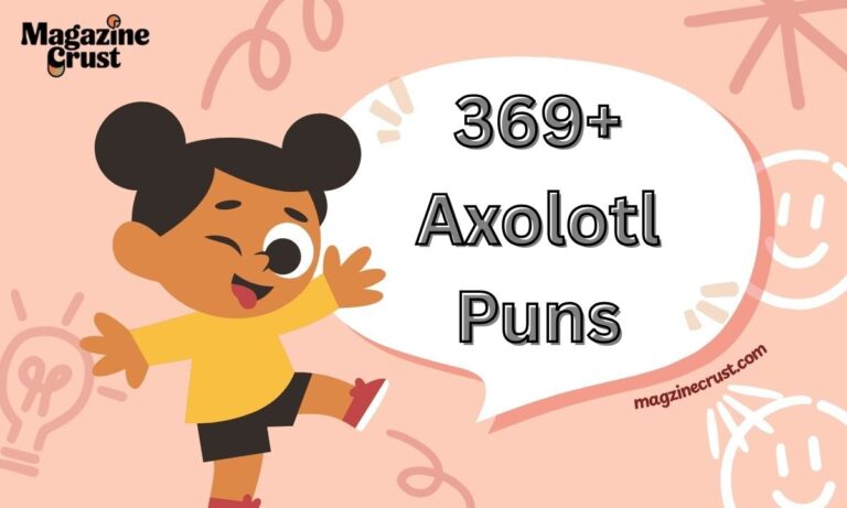 369+ Axolotl Puns