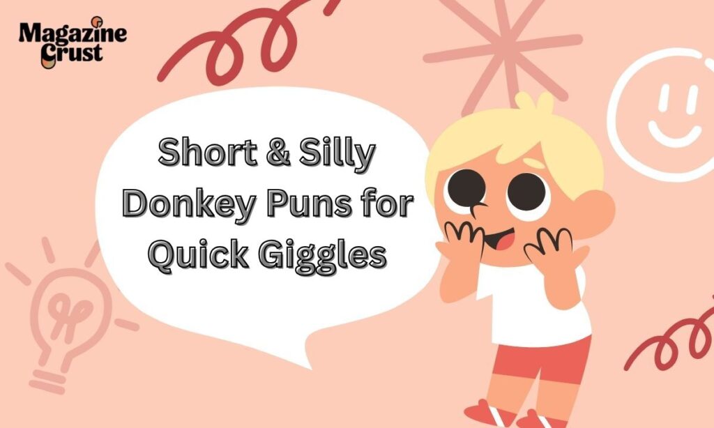 Short & Silly Donkey Puns for Quick Giggles