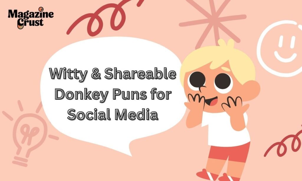 Witty & Shareable Donkey Puns for Social Media